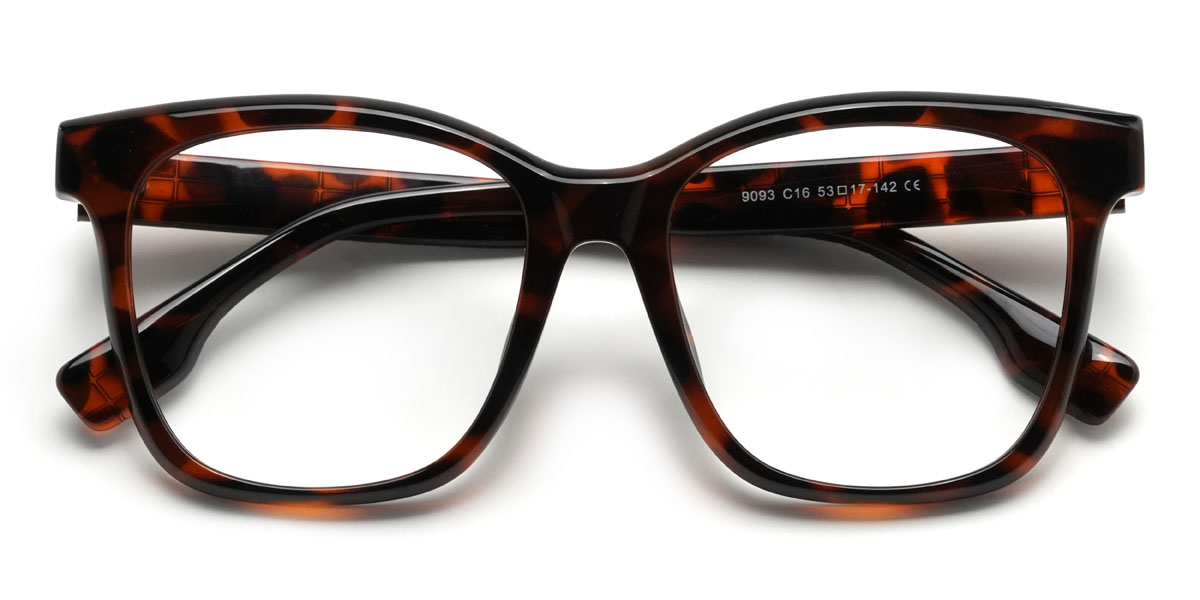 Tortoiseshell Forest Glasses - Square Glasses