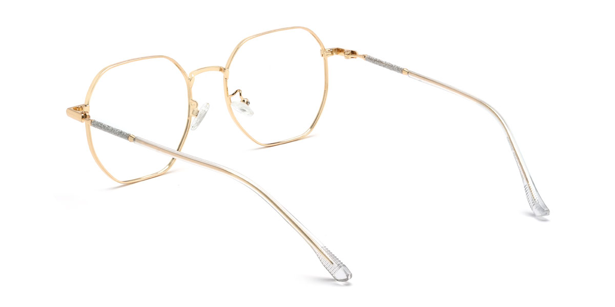 Gold Daniella Glasses - Oval Glasses