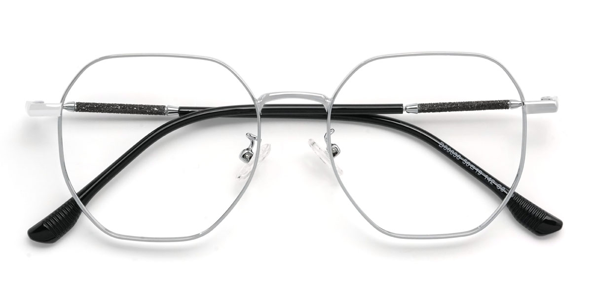 Silver Daniella Glasses - Oval Glasses