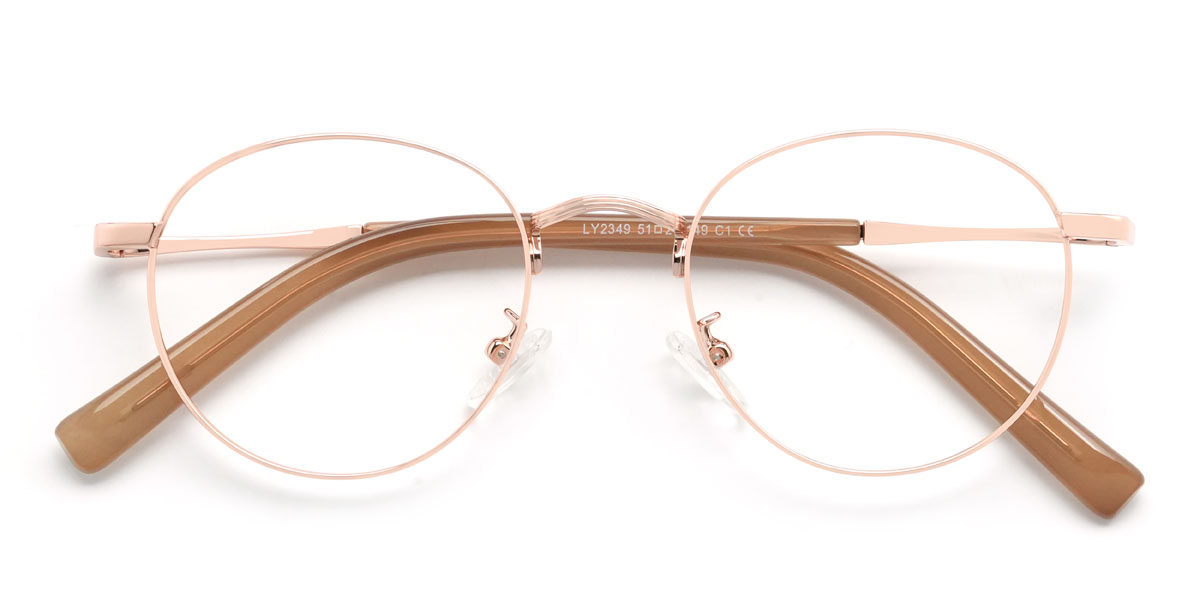 Rosa Oro Kenji Gafas - Oval Glasses