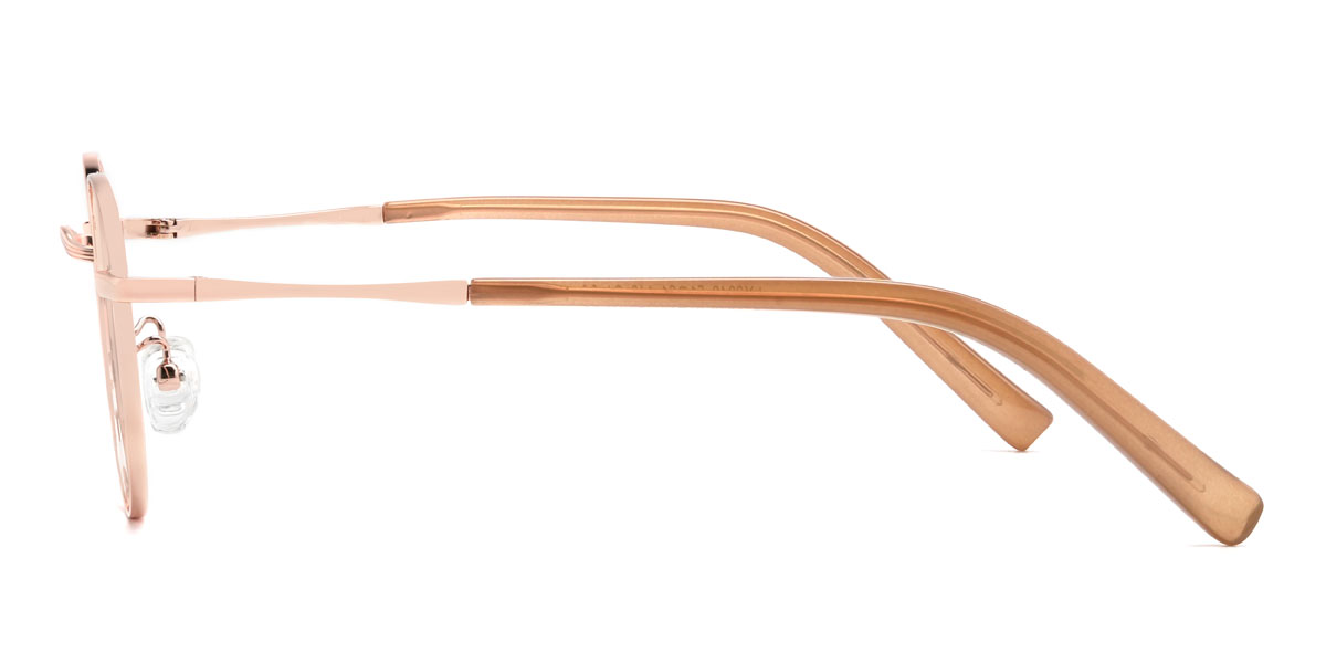 Rosa Oro Kenji Gafas - Oval Glasses