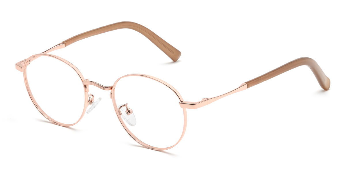 Rosa Oro Kenji Gafas - Oval Glasses