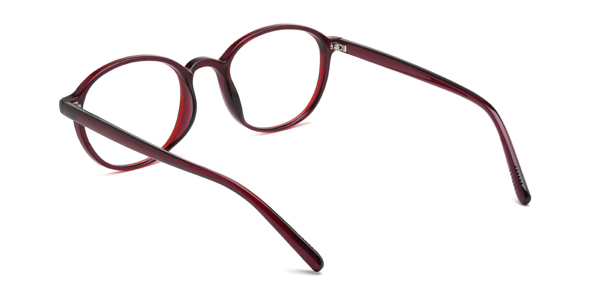 Wine Farida Glasses - Oval Glasses