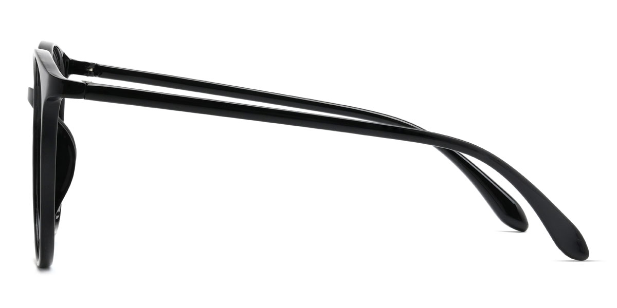 Black Melinda Glasses - Oval Glasses