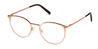 Rose Gold Irvette - Oval Glasses