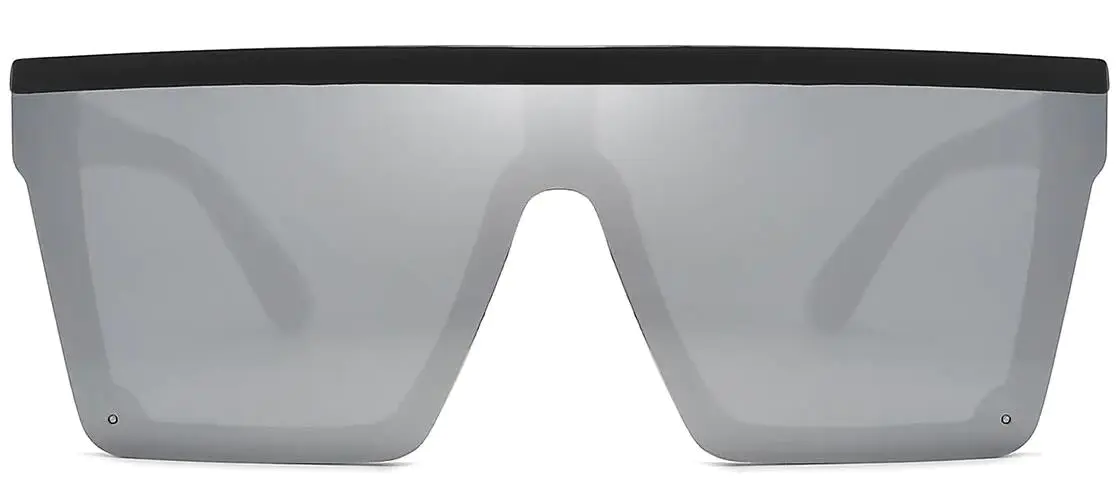 Dafne: Square Black/Grey Sunglasses