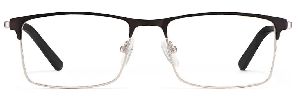 Spectrum: Rectangle Brown Glasses