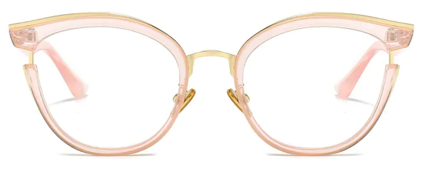 Cat-eye Pink Eyeglasses For Women