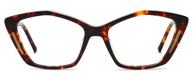 Jazmin: Cat-eye Tortoiseshell Eyeglasses
