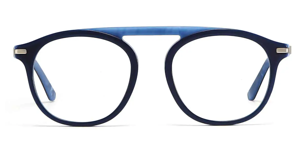 Aviator Blue Glasses for Women and Men