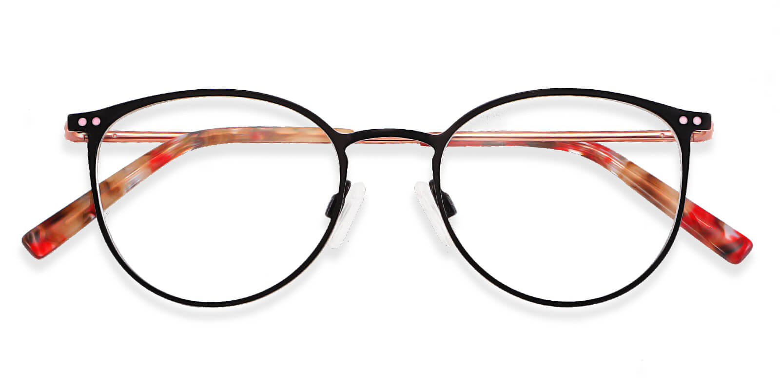 Black Irvette - Oval Glasses