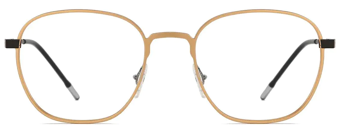 Chase: Oval Gold Glasses