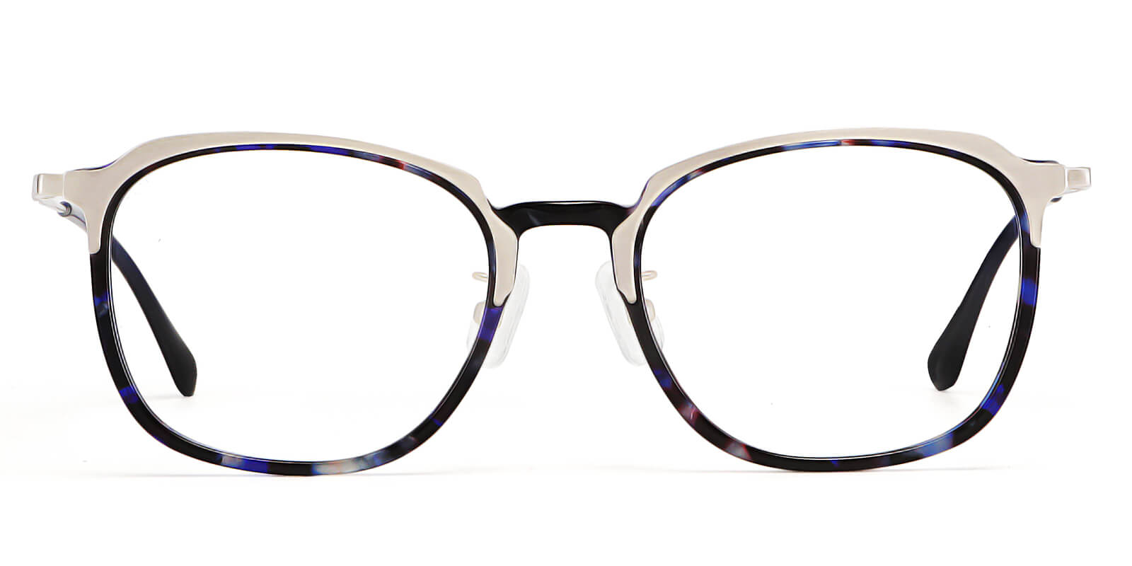 Blue Aurora - Square Glasses