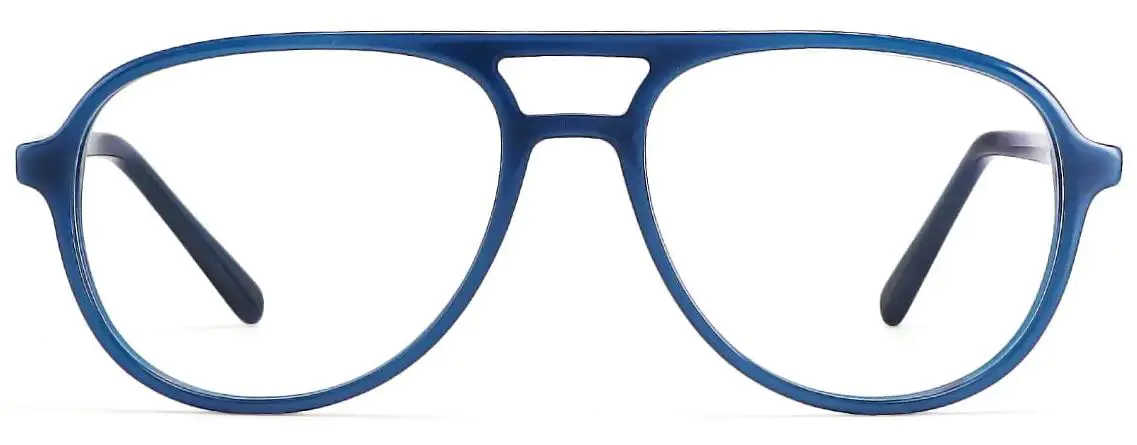 Marshal: Aviator Blue Glasses