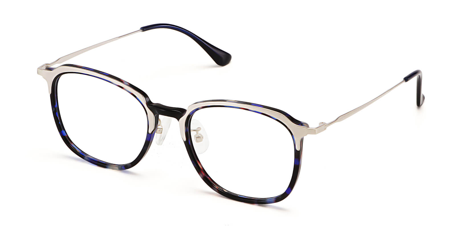 Blue Aurora - Square Glasses