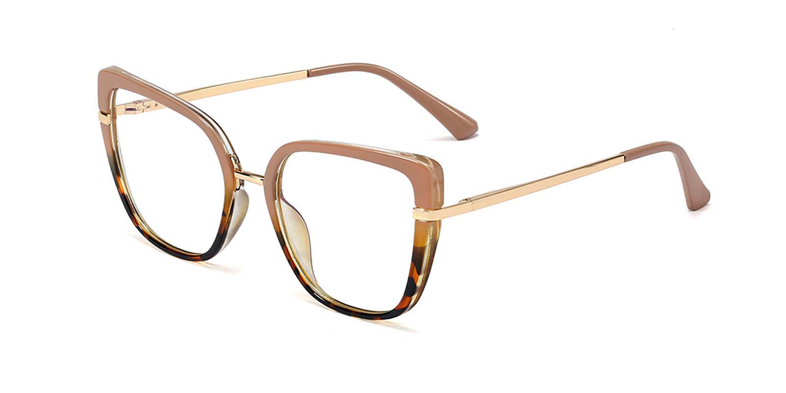 Cameo Brown Tortoiseshell - Cat eye Glasses - Leire