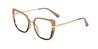 Cameo Brown Tortoiseshell Leire - Cat Eye Glasses