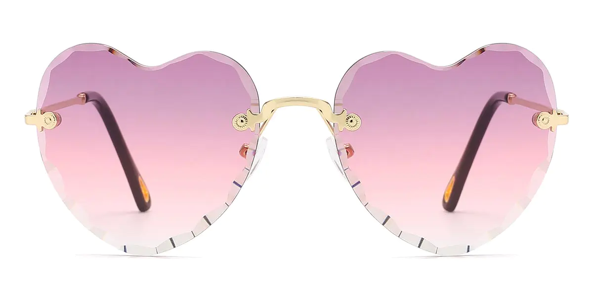 Oval Pink Sunglasses for Women and Men