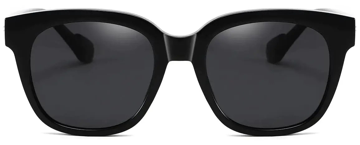 Lamb: Square Black/Grey Sunglasses