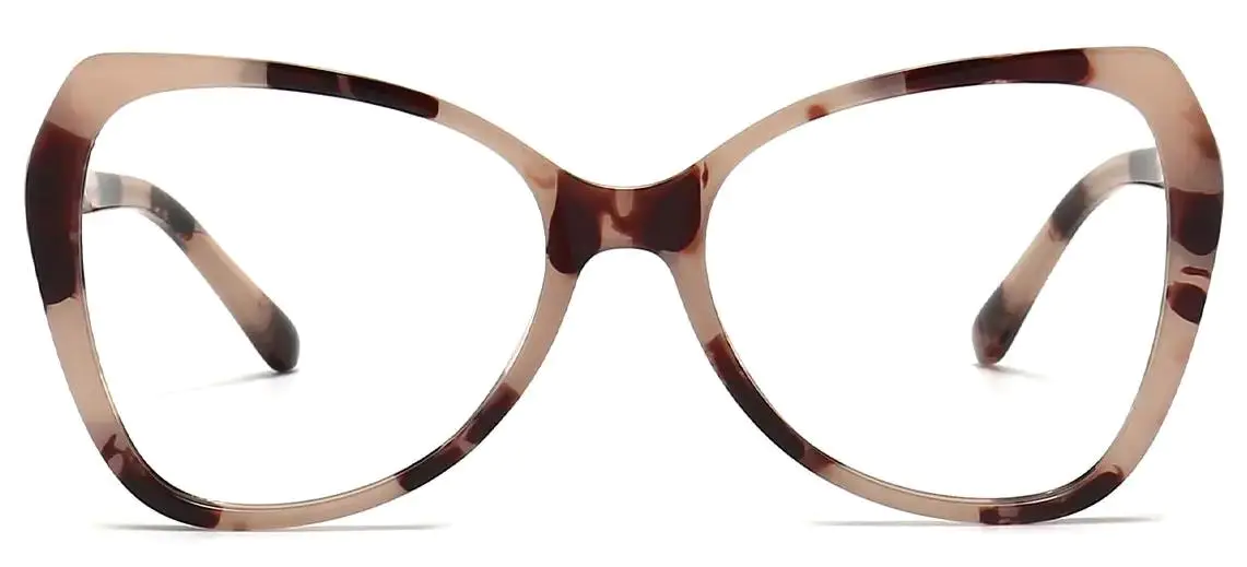 Esme: Cat-eye Tawny/Tortoiseshell Glasses