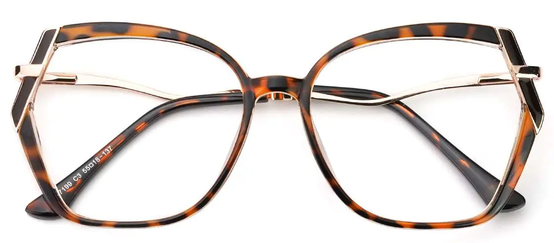 Fatimah: Square Tortoiseshell Glasses