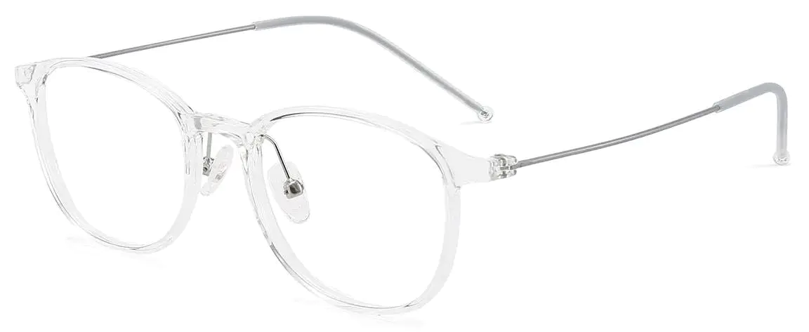 Athena: Rectangle Transparent Glasses