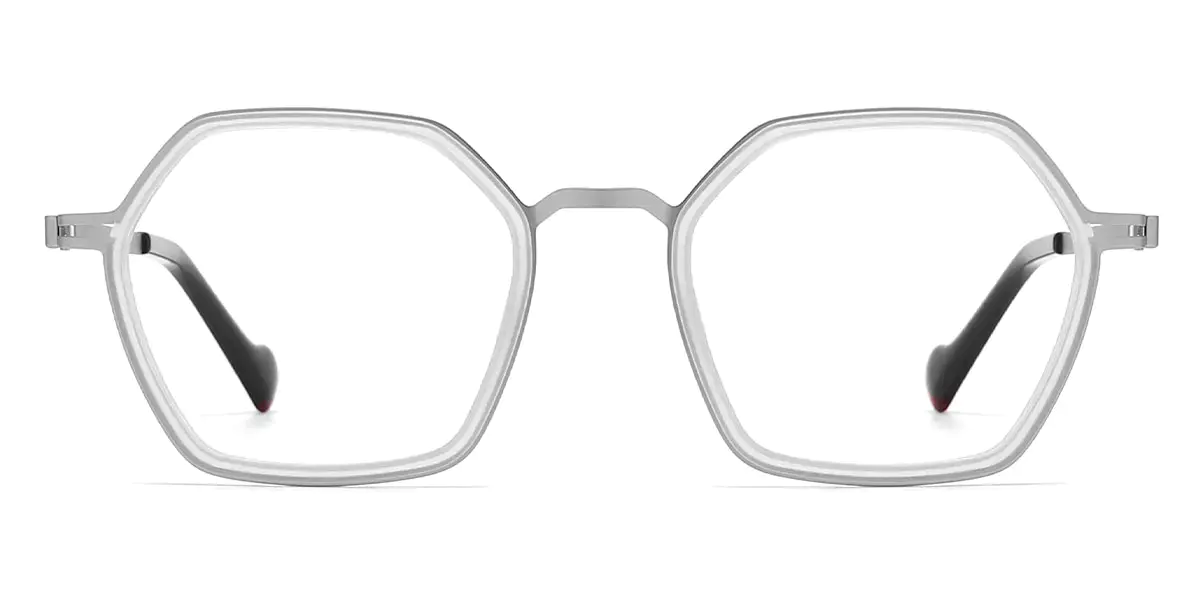 Oval Transparent Glasses for Men and Women