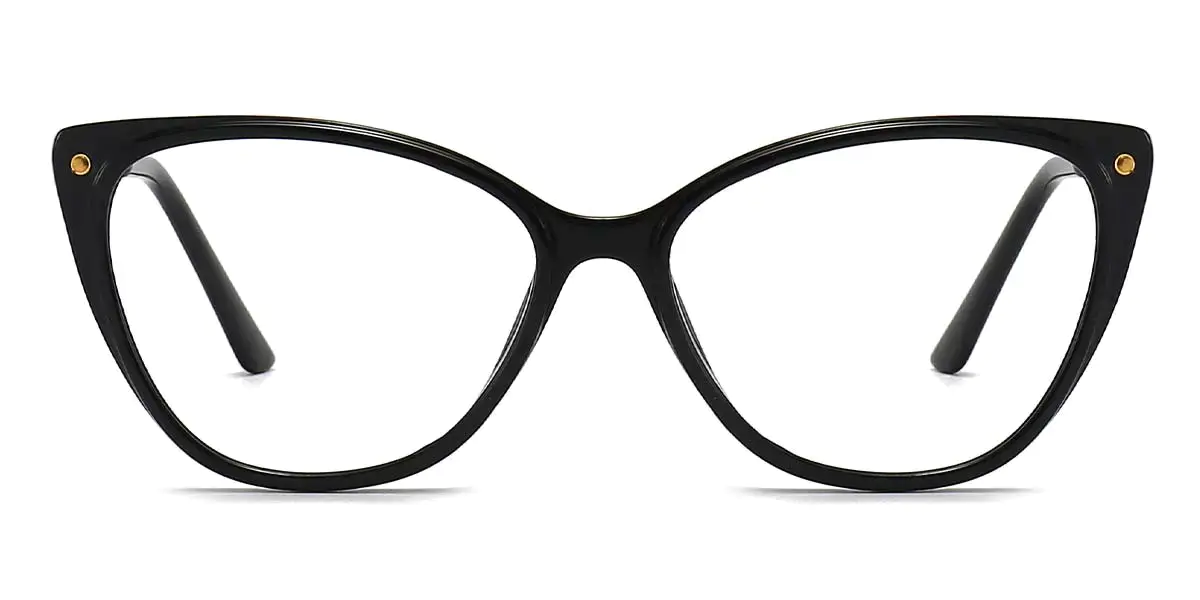 Cat-eye Black Glasses for Women