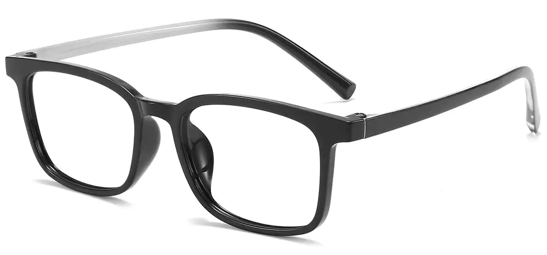 Axel: Rectangle Black Glasses