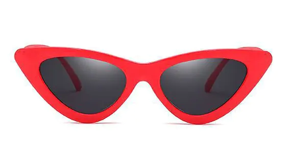 Cat-eye Red/Grey Sunglasses For Men