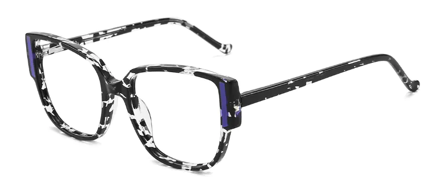 Rectangle Black Glasses - Designer Glasses