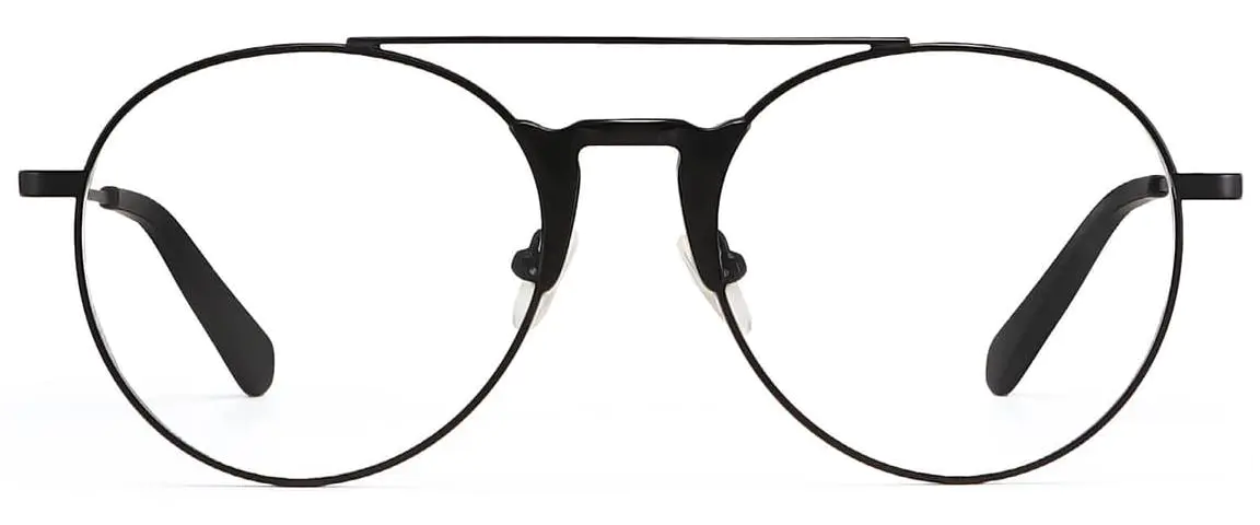 Astronomer: Aviator Black Glasses