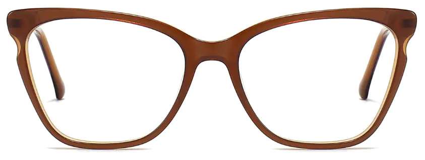 Halo: Cat-eye Tawny Eyeglasses For Women