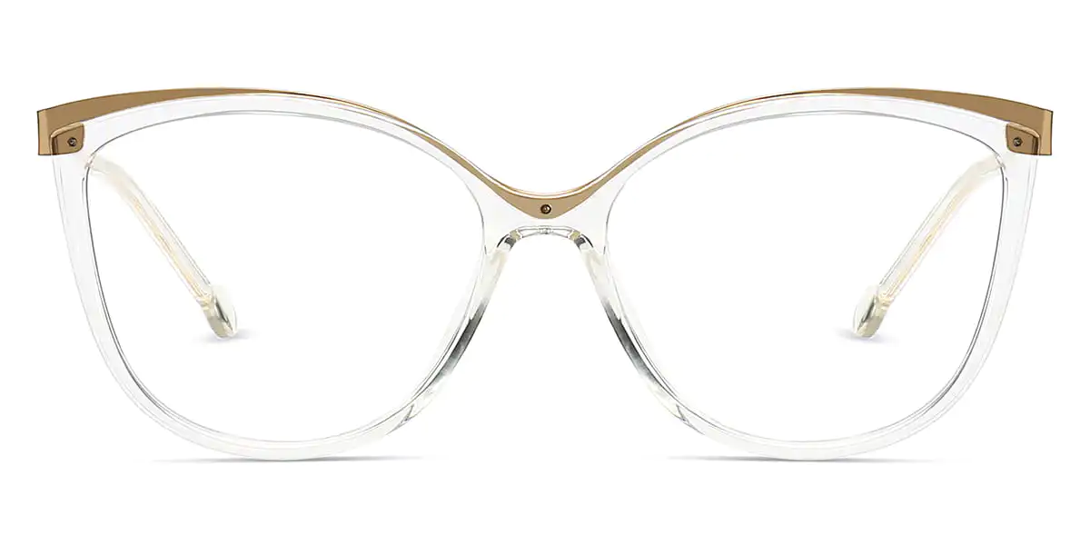 Cat-eye Clear Glasses for Women and Men