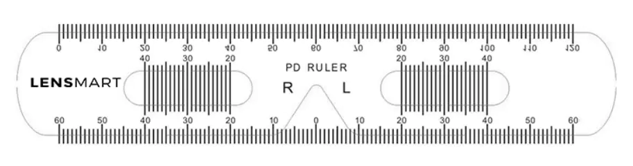 physical PD ruler