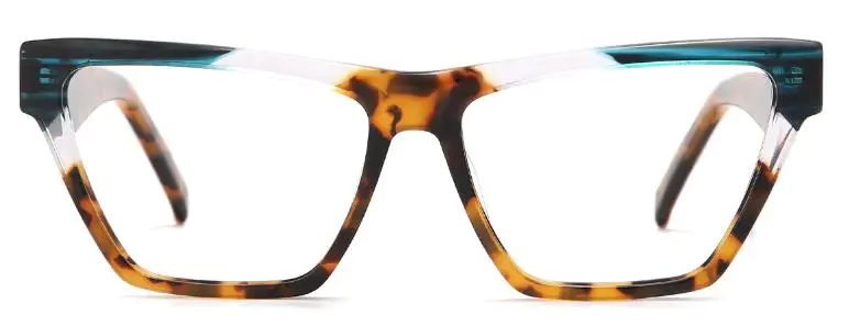 Rectangle Tortoiseshell Glasses for Men and Women