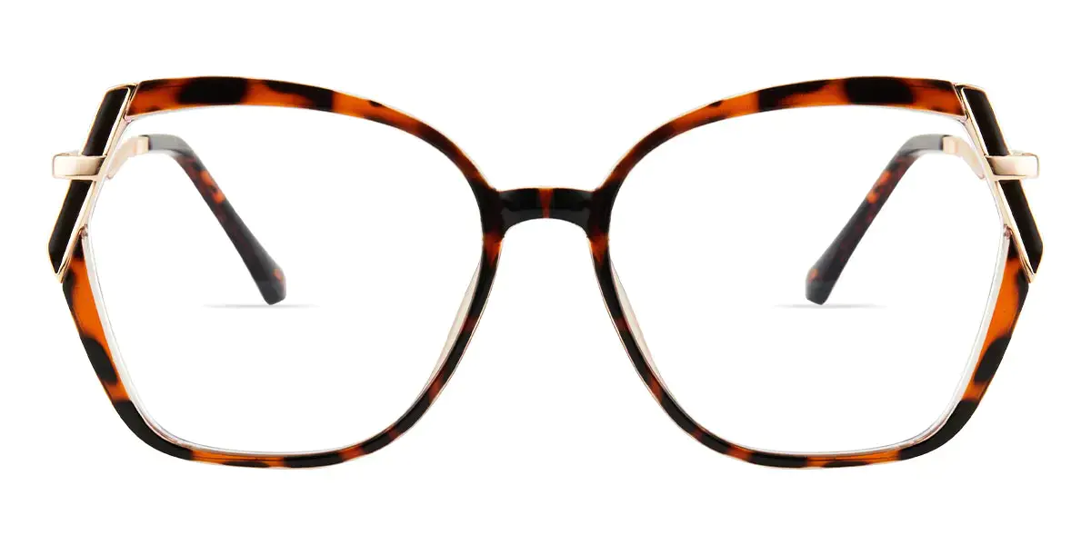 Square Tortoiseshell Glasses for Women