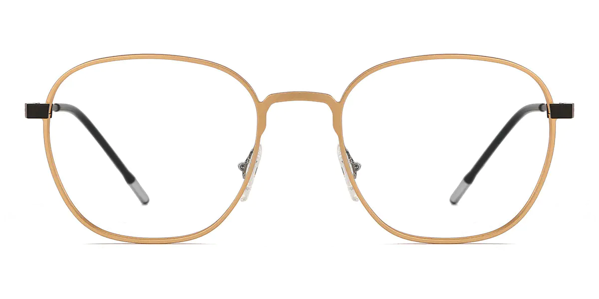 Oval Gold Glasses for Men
