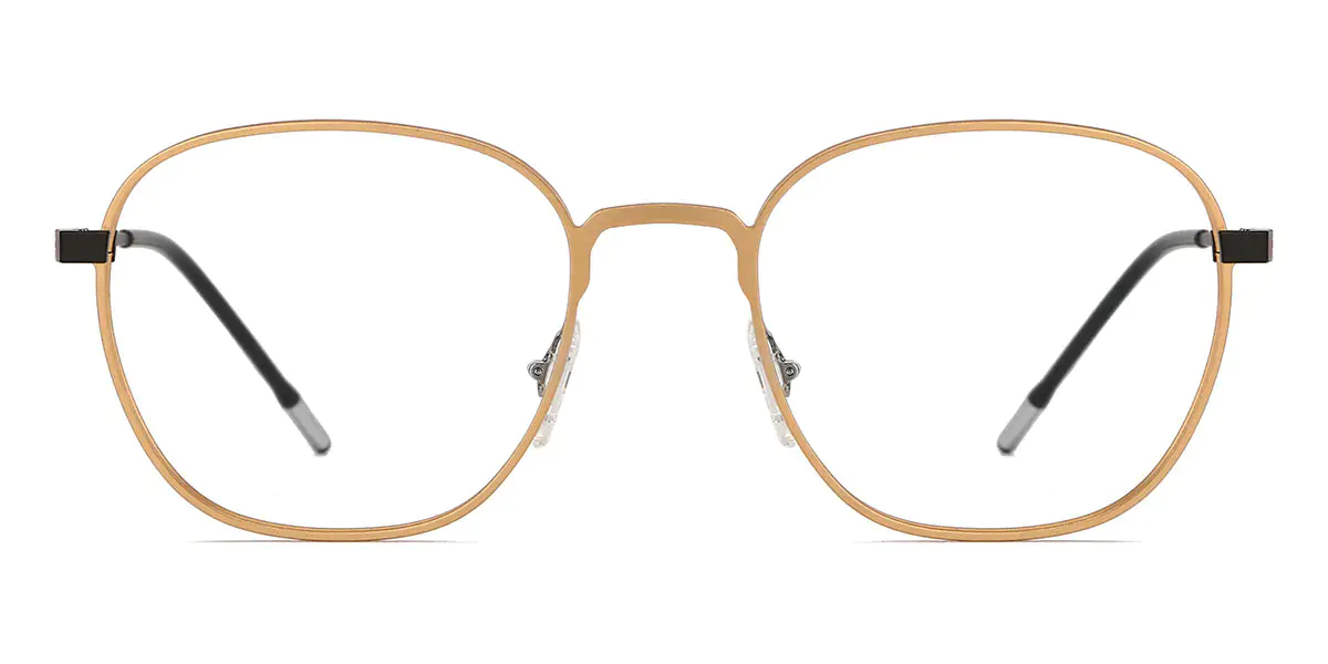 Oval Gold Glasses for Men