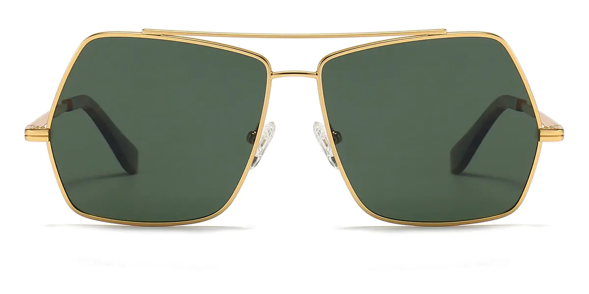 Aviator Gold Prescription Sunglasses for Men