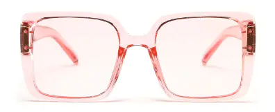 Square Pink Sunglasses For Men and Women