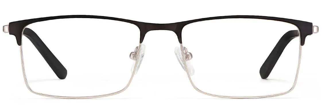 Spectrum: Rectangle Brown Glasses