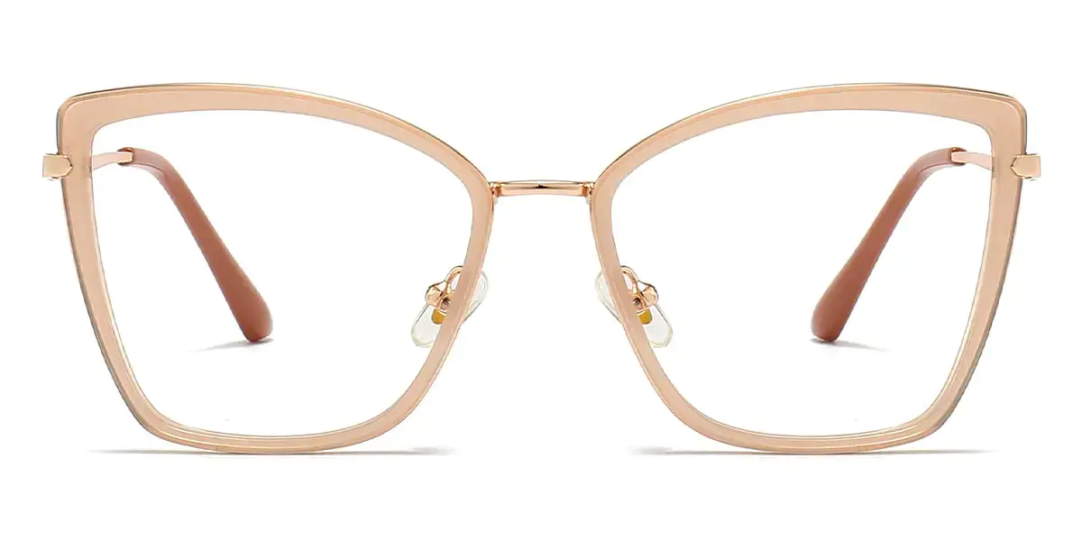 Cat-eye Orange Glasses for Women