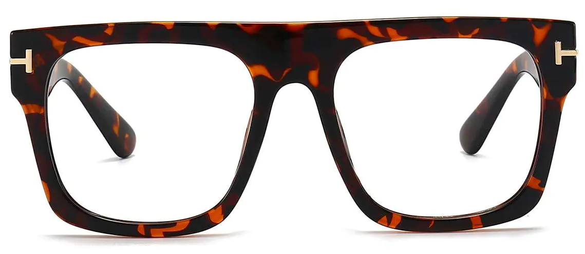 Asteria: Square Tortoiseshell Glasses