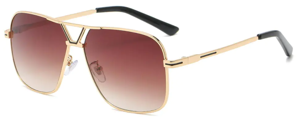 Xuxa Aviator Brown Sunglasses