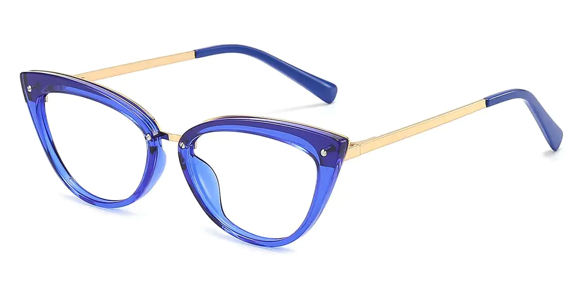Cat-eye Blue-Light/Blue Glasses for Women