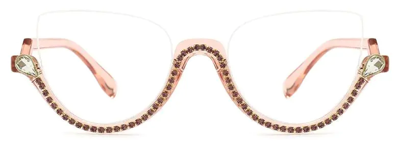 Cat-eye Pink Glasses for Women