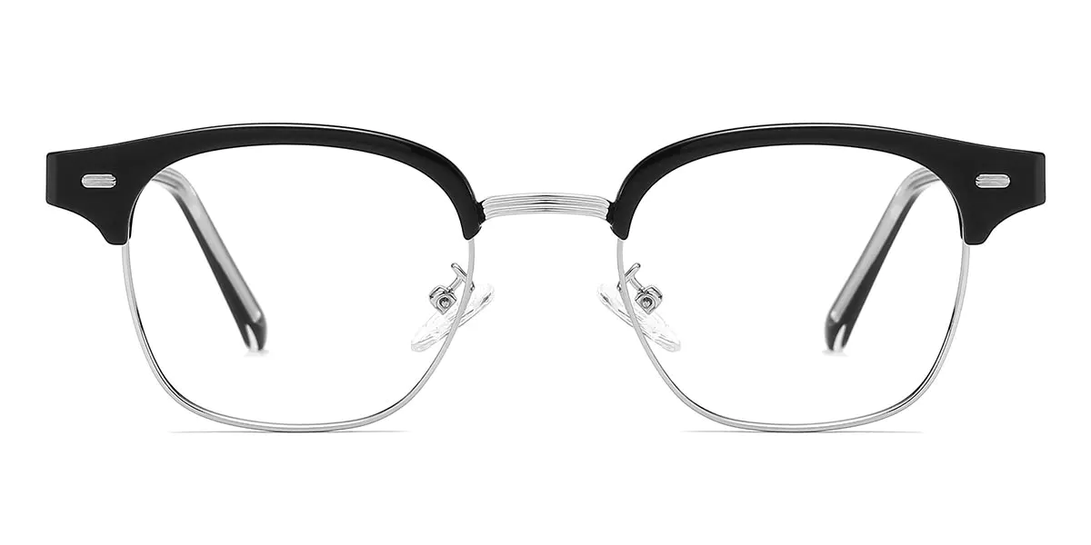 Square Black Glasses for Men and Women