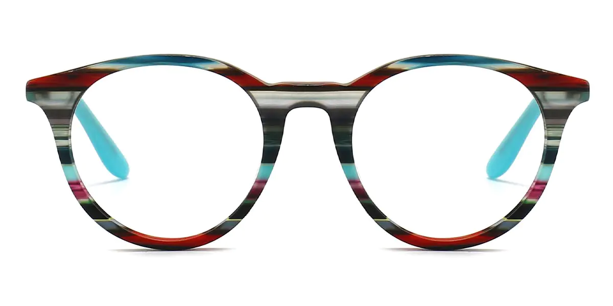 Round Tortoiseshell Glasses for Women and Men