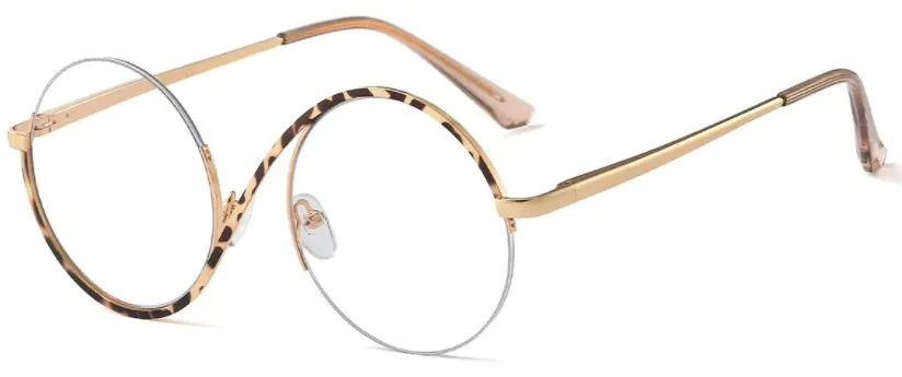 Round Tortoiseshell Eyeglasses For Women